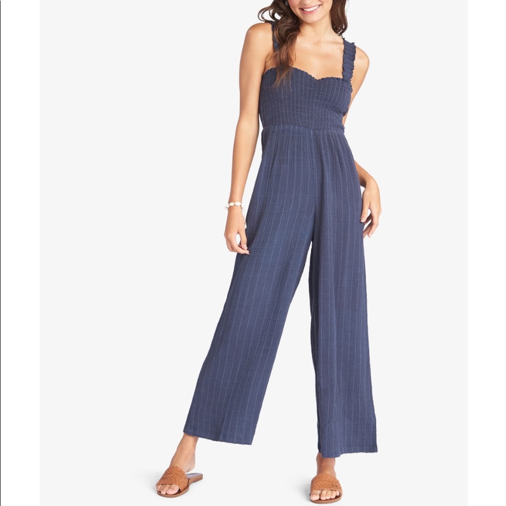 Roxy Adventure Bound Woven Tank Jumpsuit